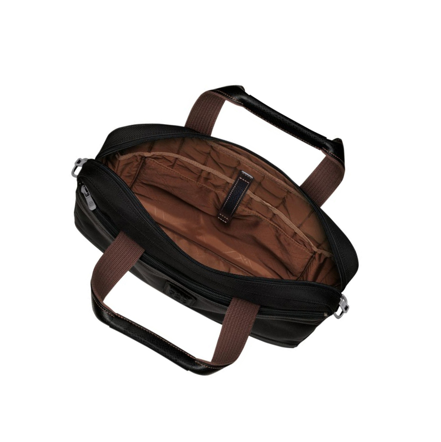 Maletín Longchamp Boxford S Hombre Negras | ES-FCLY657
