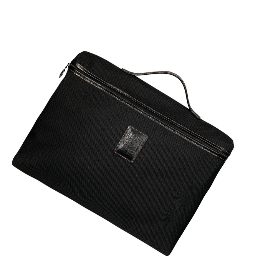 Maletín Longchamp Boxford S Hombre Negras | ES-UCAJ415