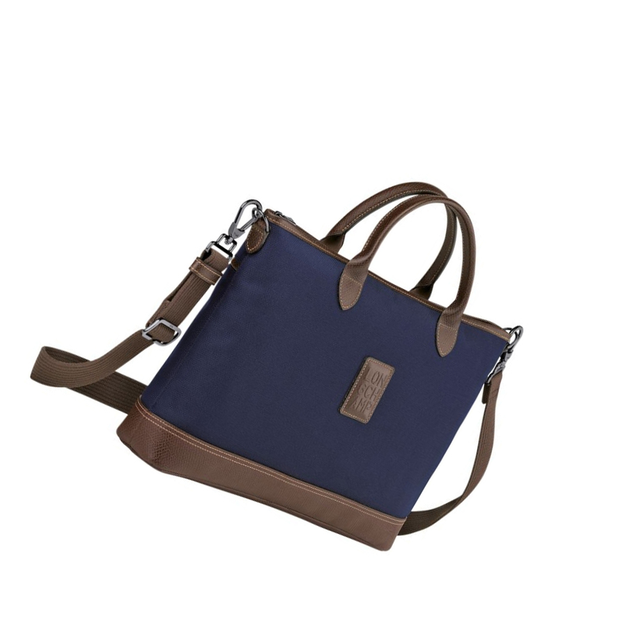 Maletín Longchamp Boxford S Mujer Azul Marino | ES-YXMJ356