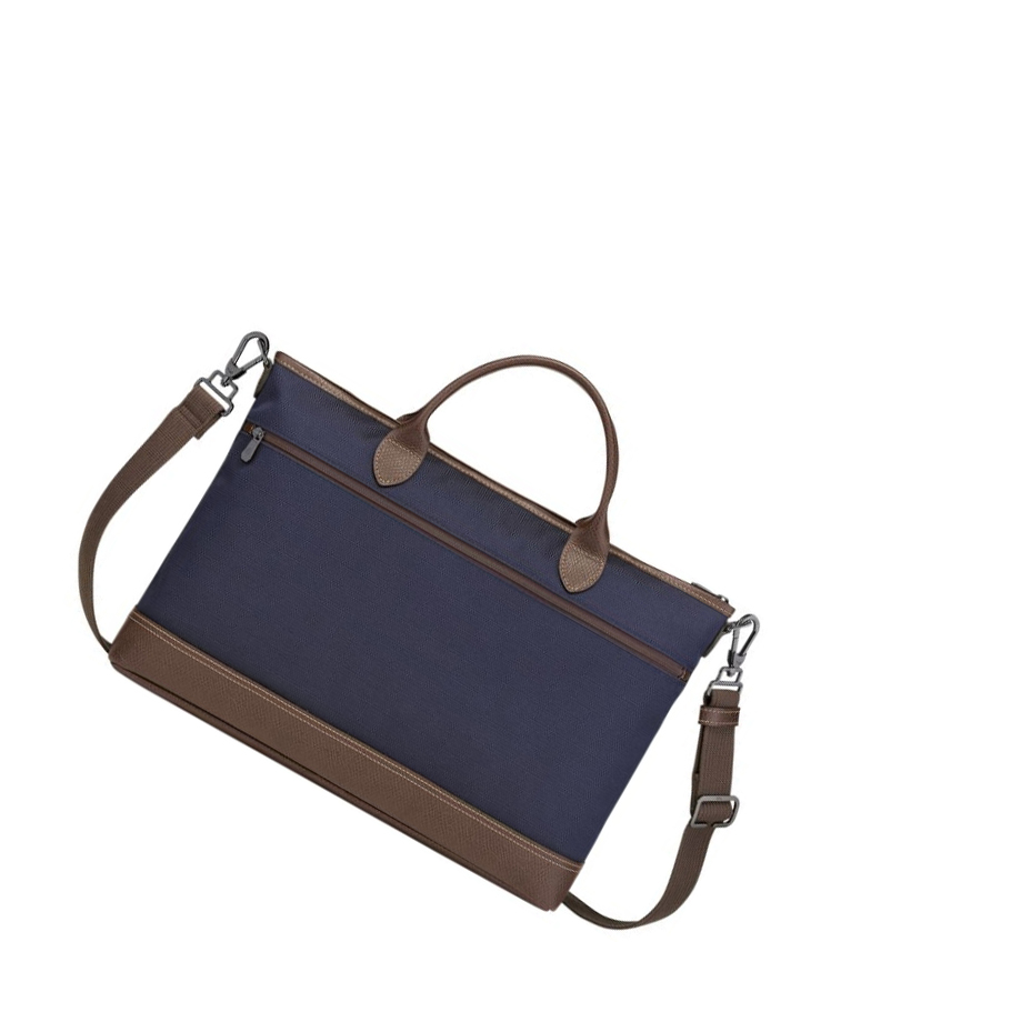 Maletín Longchamp Boxford S Mujer Azul Marino | ES-YXMJ356