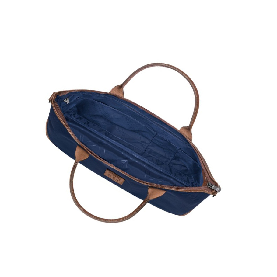 Maletín Longchamp Boxford S Mujer Azul Marino | ES-YXMJ356