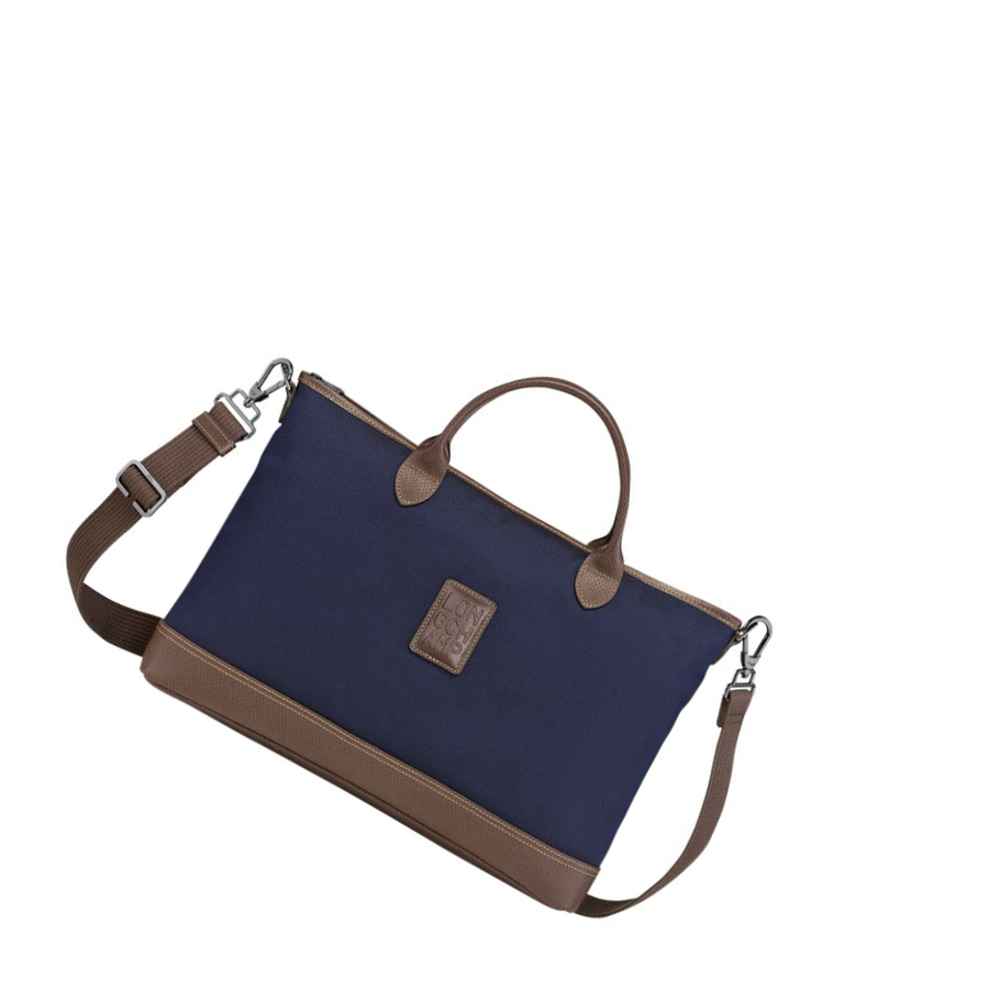 Maletín Longchamp Boxford S Mujer Azul Marino | ES-YXMJ356