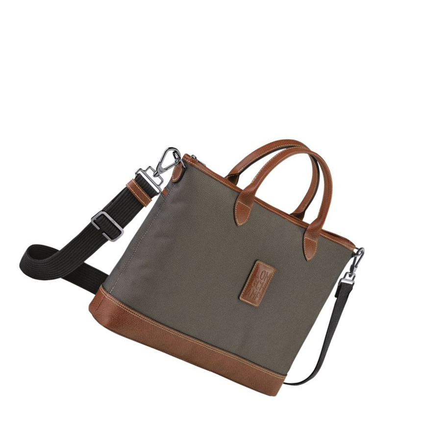 Maletín Longchamp Boxford S Mujer Marrones | ES-BTFQ495