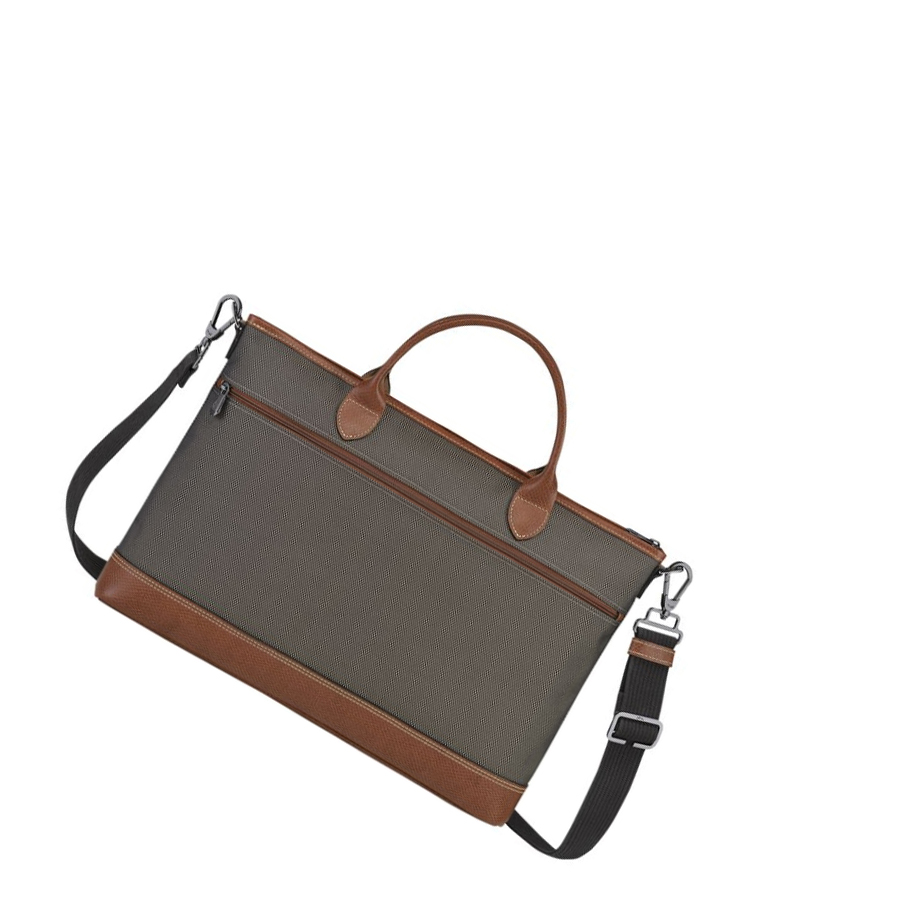 Maletín Longchamp Boxford S Mujer Marrones | ES-BTFQ495