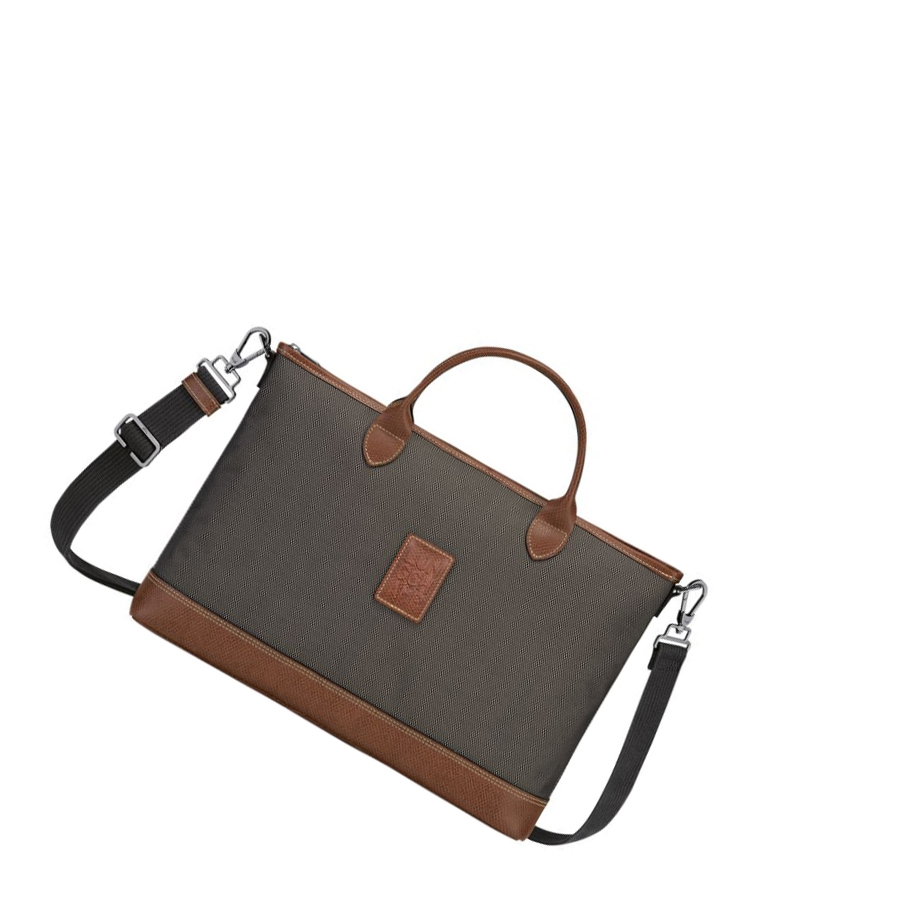 Maletín Longchamp Boxford S Mujer Marrones | ES-BTFQ495