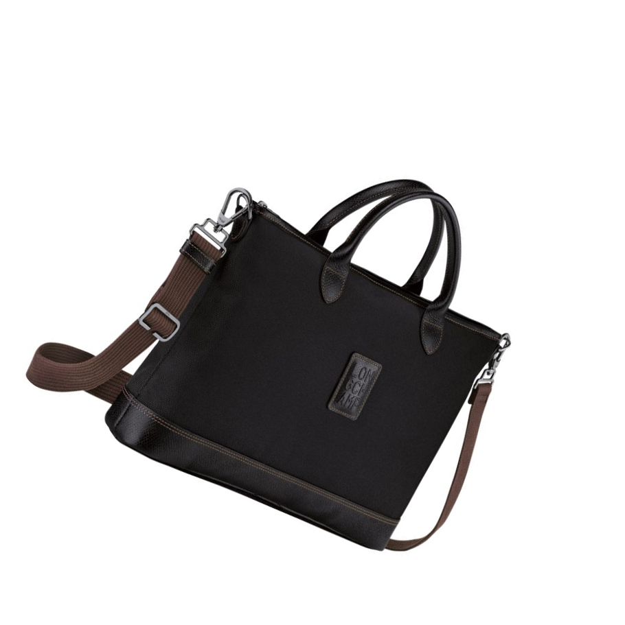 Maletín Longchamp Boxford S Mujer Negras | ES-RIXS416