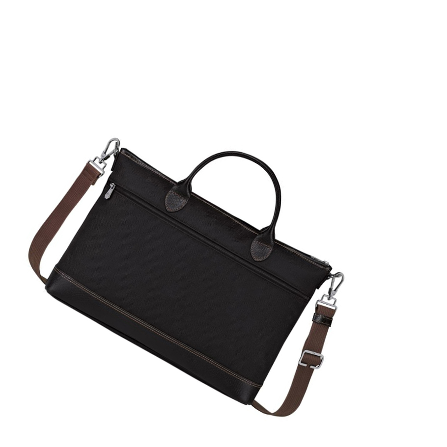 Maletín Longchamp Boxford S Mujer Negras | ES-RIXS416