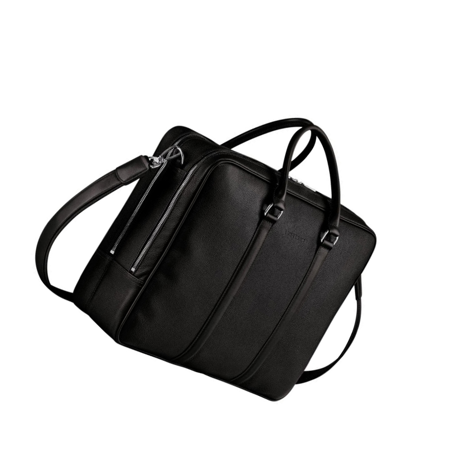 Maletín Longchamp Le Foulonné L Hombre Negras | ES-VIKR176