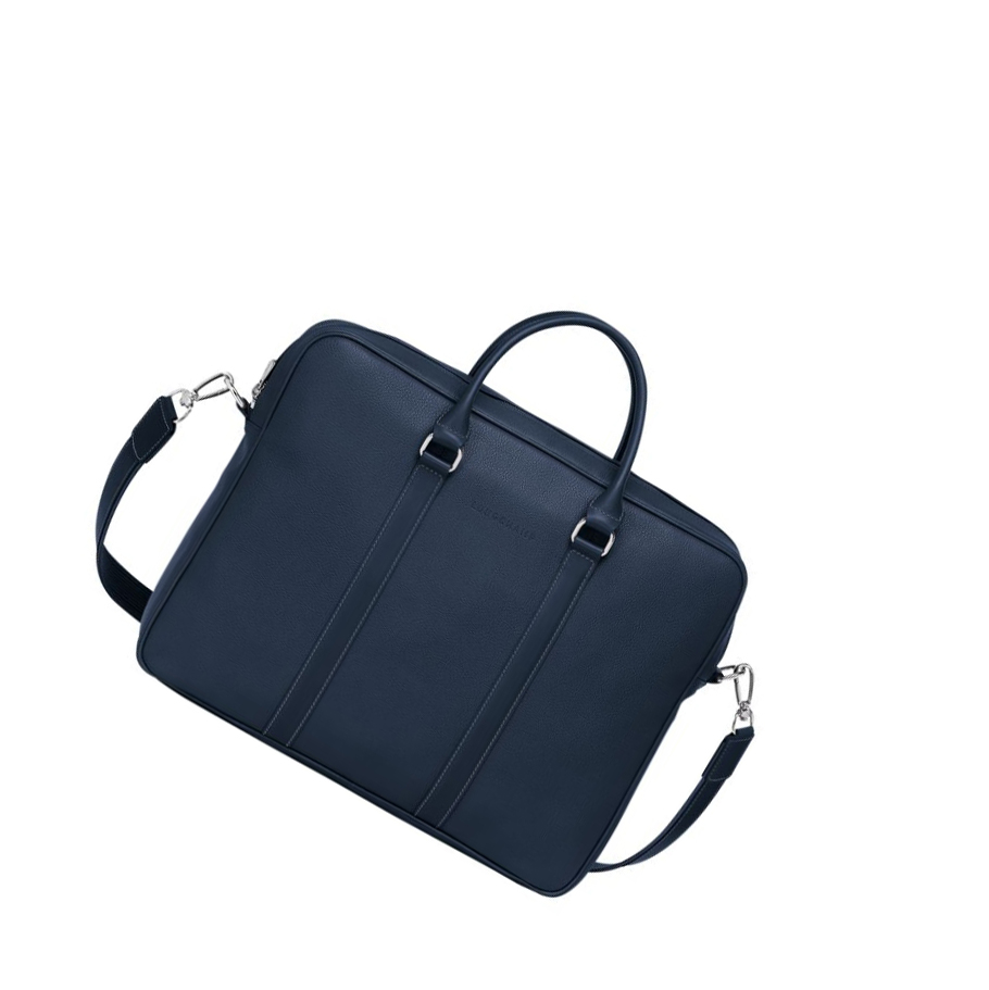 Maletín Longchamp Le Foulonné M Hombre Azul Marino | ES-PDKS093