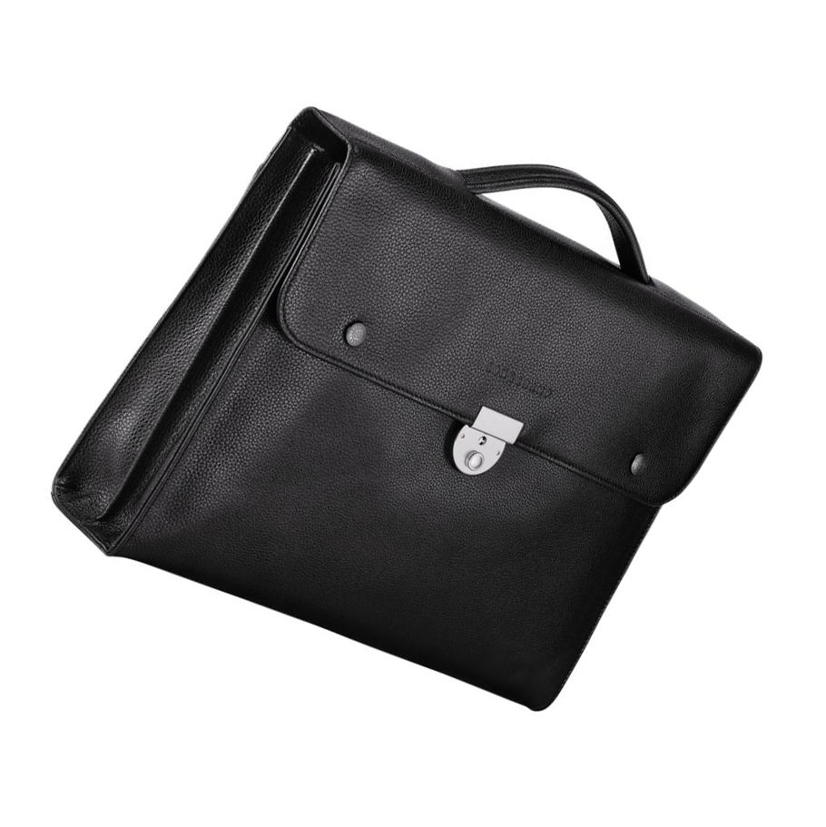 Maletín Longchamp Le Foulonné M Mujer Negras | ES-UBHT329