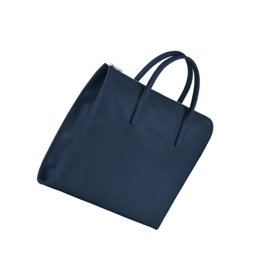 Maletín Longchamp Le Foulonné S Hombre Azul Marino | ES-GUZV459