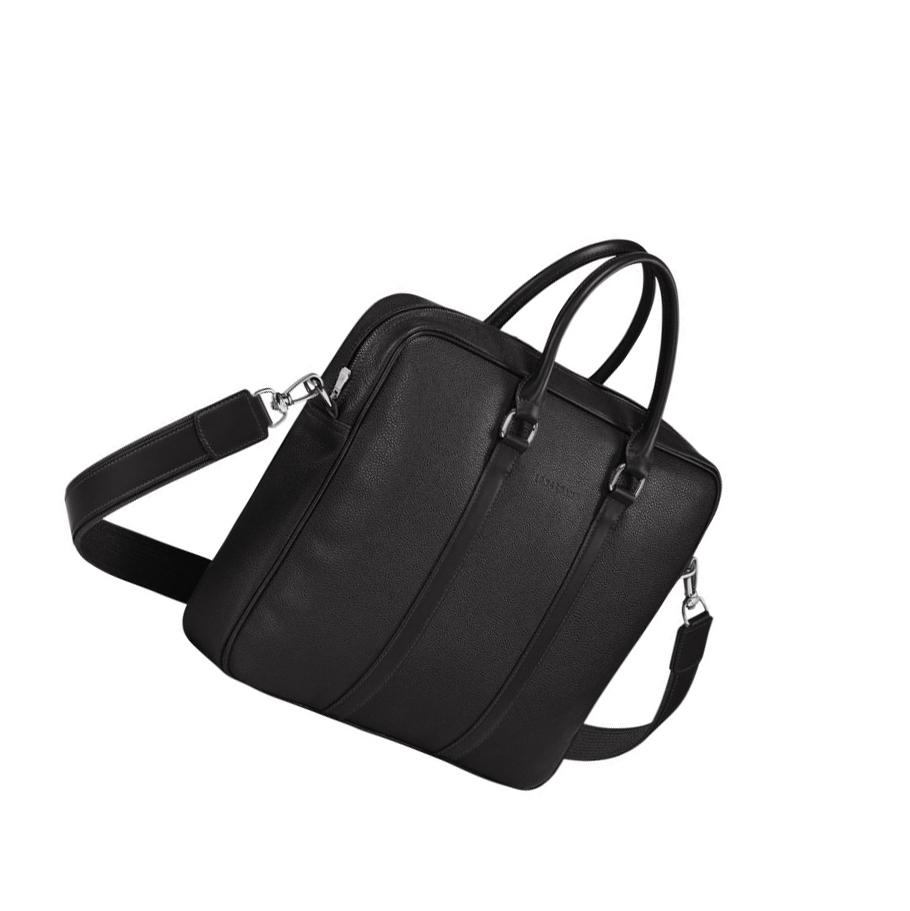 Maletín Longchamp Le Foulonné S Hombre Negras | ES-PEUN071