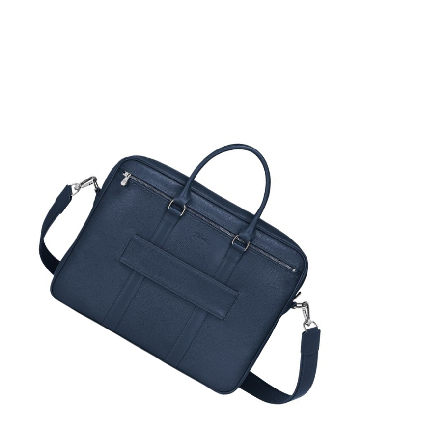 Maletín Longchamp Le Foulonné S Mujer Azul Marino | ES-CEBQ219