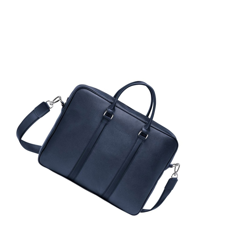 Maletín Longchamp Le Foulonné S Mujer Azul Marino | ES-CEBQ219