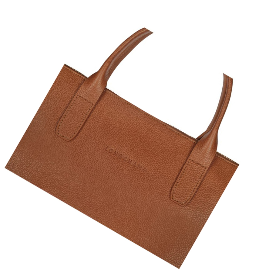 Maletín Longchamp Le Foulonné S Mujer Marrones | ES-LIRX345
