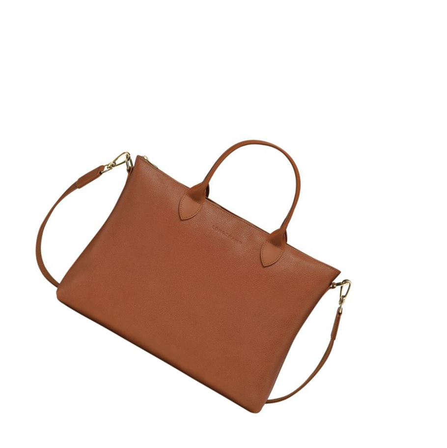 Maletín Longchamp Le Foulonné S Mujer Marrones | ES-LIRX345