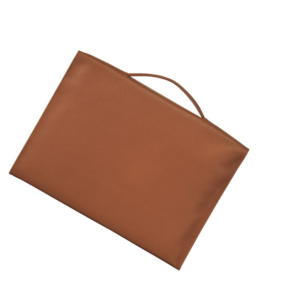 Maletín Longchamp Le Foulonné S Mujer Marrones | ES-SJQZ586