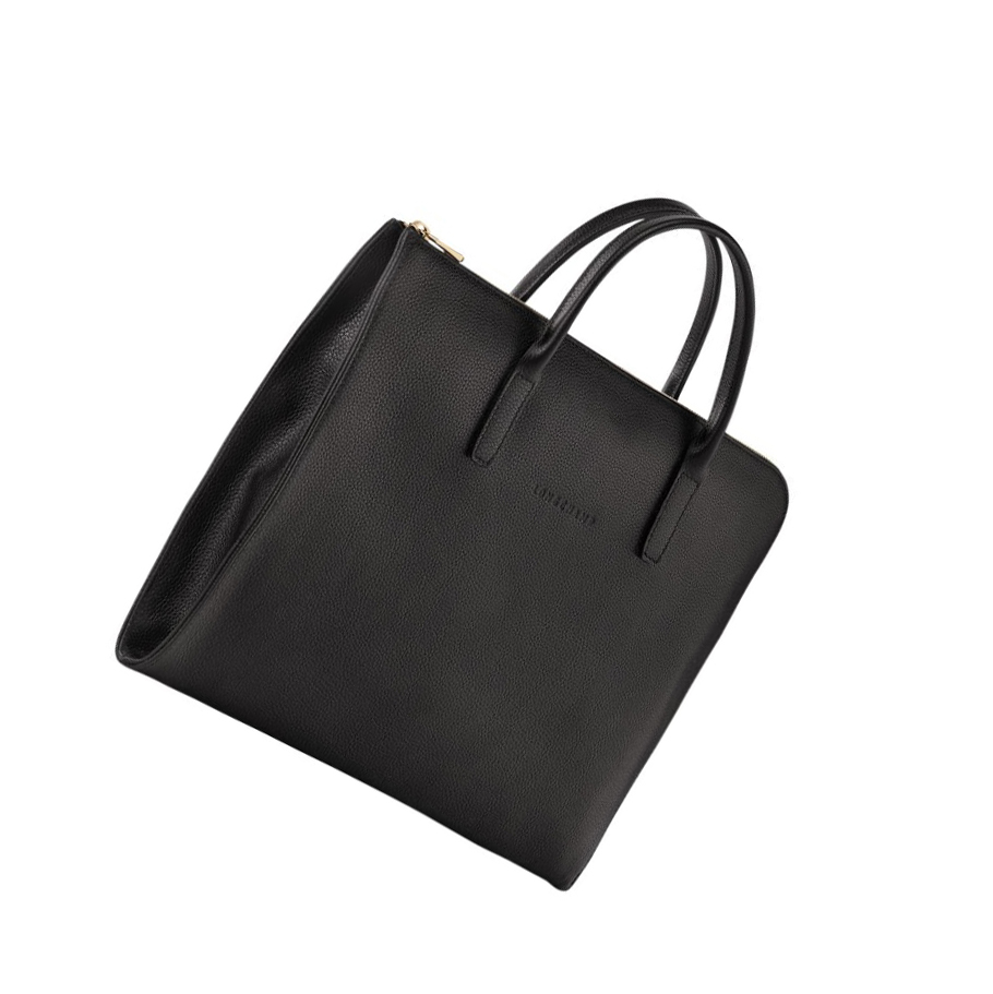 Maletín Longchamp Le Foulonné S Mujer Negras | ES-ATUL249