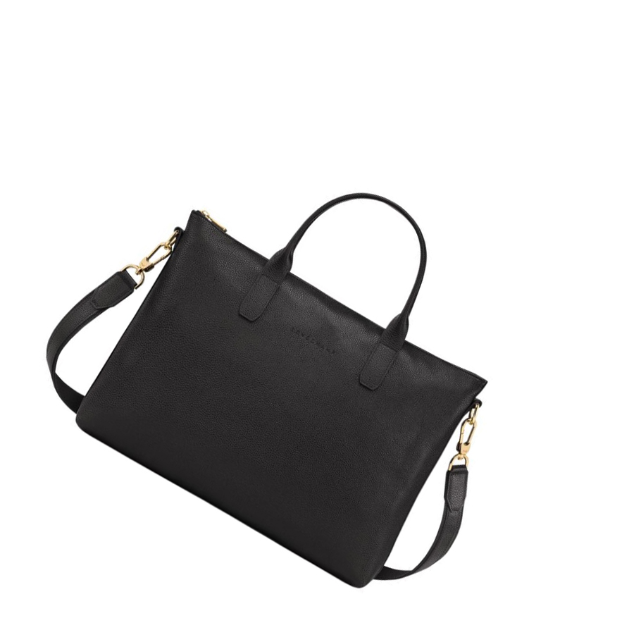 Maletín Longchamp Le Foulonné S Mujer Negras | ES-TVPD526