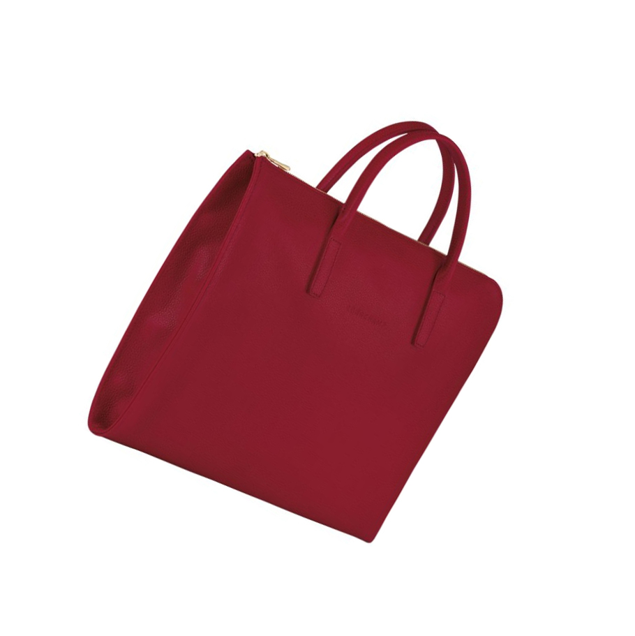 Maletín Longchamp Le Foulonné S Mujer Rojas | ES-ZKDY108