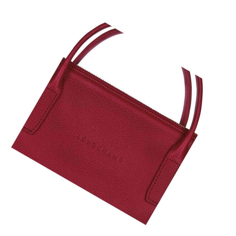 Maletín Longchamp Le Foulonné S Mujer Rojas | ES-ZKDY108