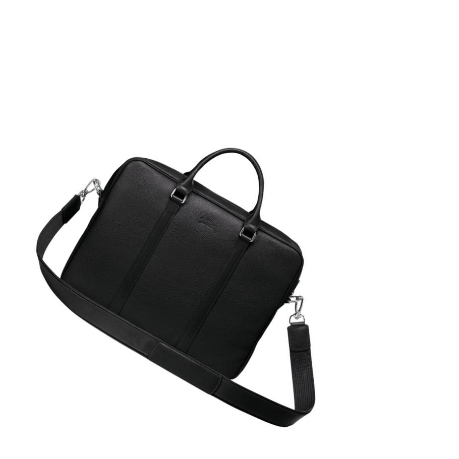 Maletín Longchamp Le Foulonné XS Mujer Negras | ES-LXIH840