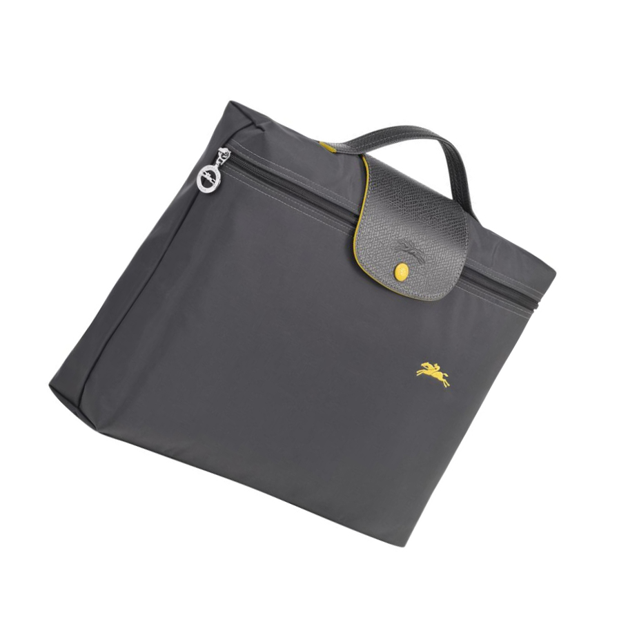 Maletín Longchamp Le Pliage Club S Hombre Gris | ES-HZIA832