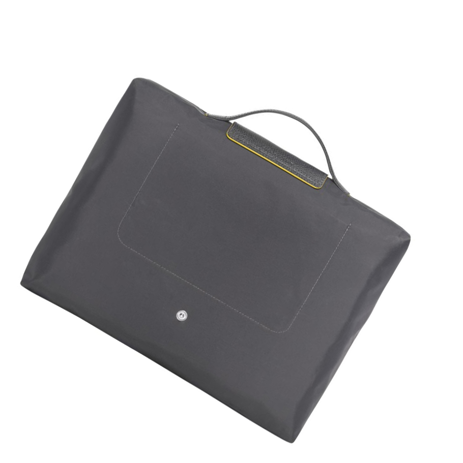 Maletín Longchamp Le Pliage Club S Hombre Gris | ES-HZIA832