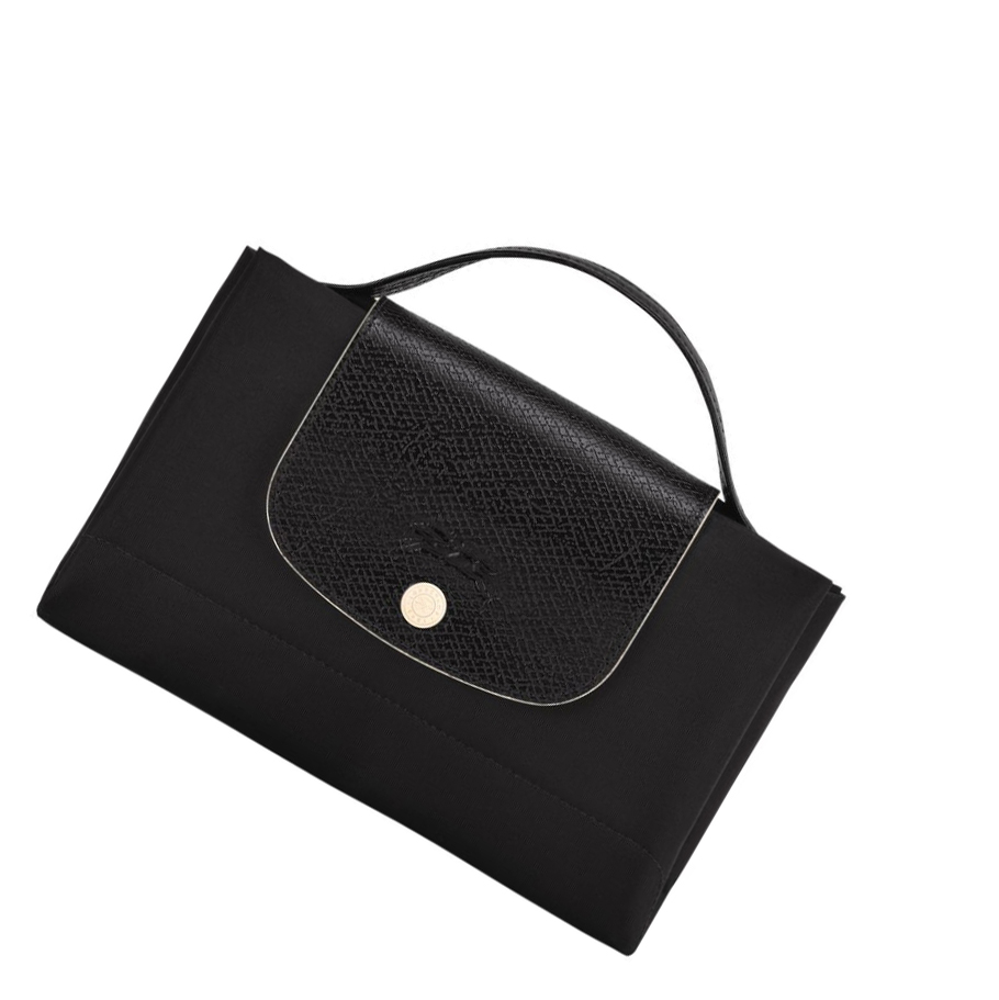 Maletín Longchamp Le Pliage Club S Hombre Negras | ES-TIQE289