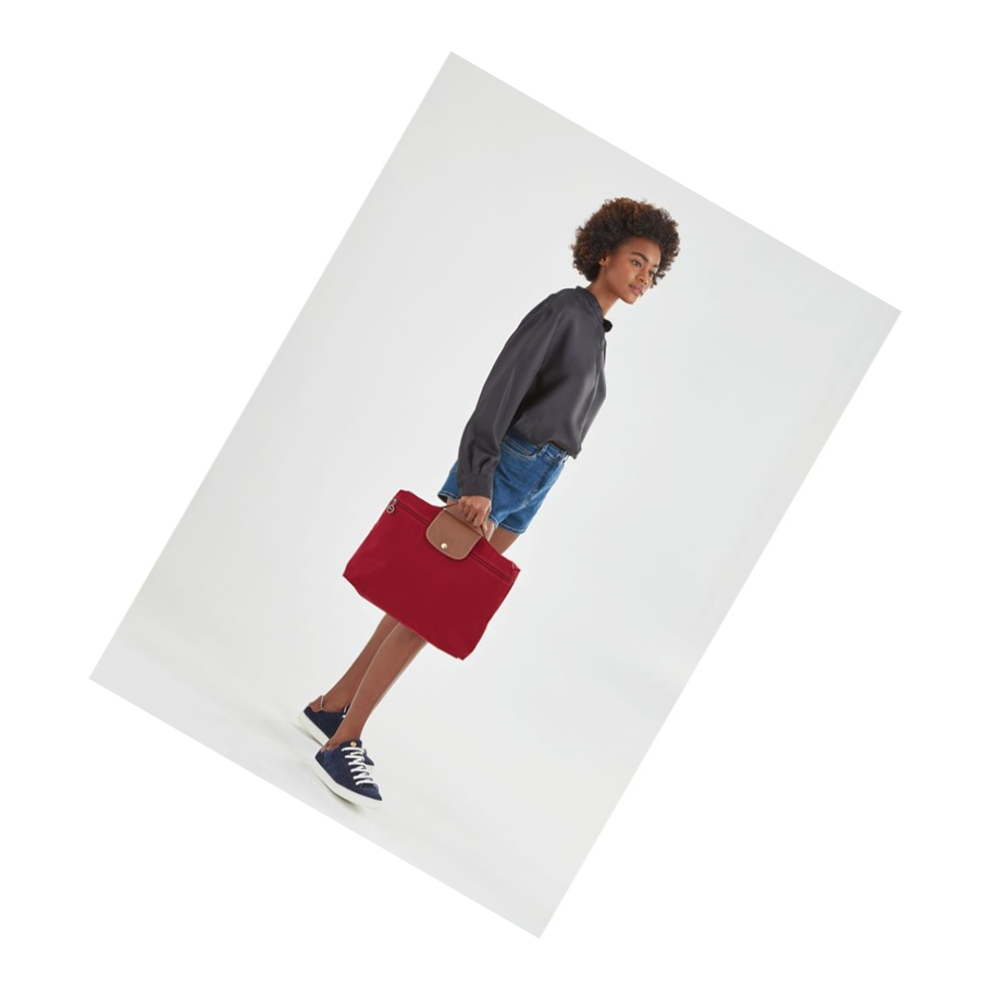 Maletín Longchamp Le Pliage Original S Hombre Rojas | ES-TXYO147