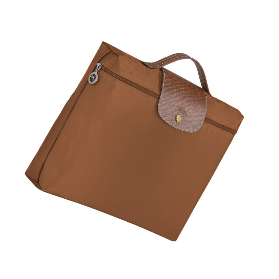 Maletín Longchamp Le Pliage Original S Hombre Marrones | ES-VAFB963