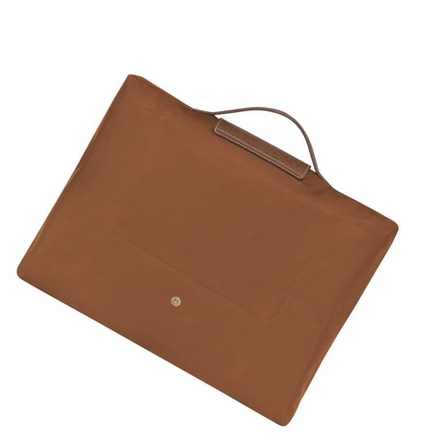 Maletín Longchamp Le Pliage Original S Hombre Marrones | ES-VAFB963