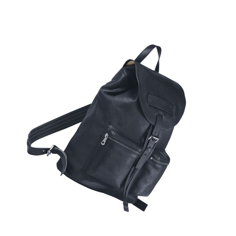 Mochilas Longchamp 3D M Mujer Azules | ES-NJGT089