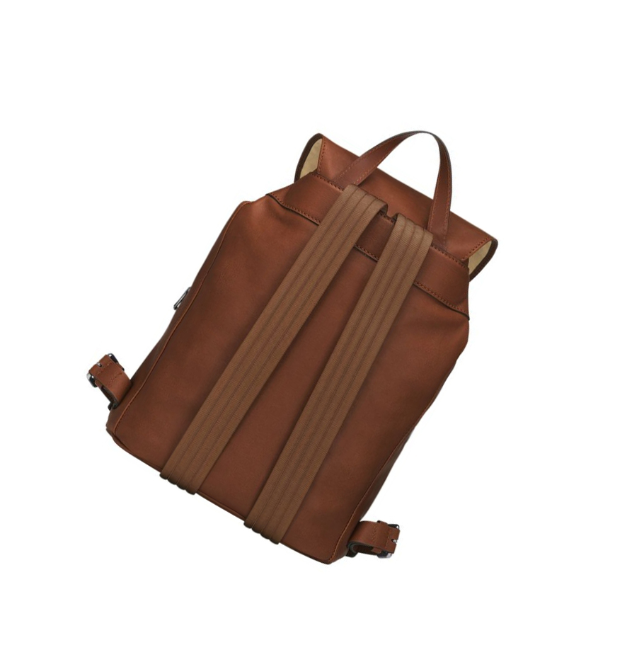 Mochilas Longchamp 3D M Mujer Marrones | ES-RKTC397