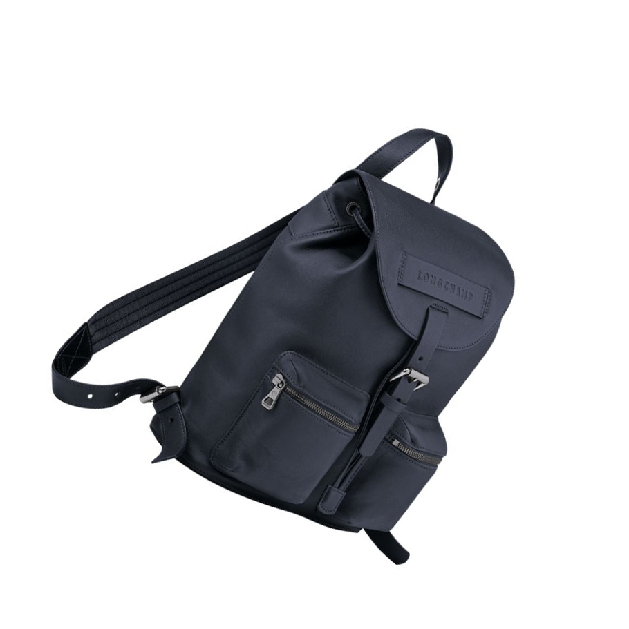 Mochilas Longchamp 3D S Hombre Azules | ES-FRIP620