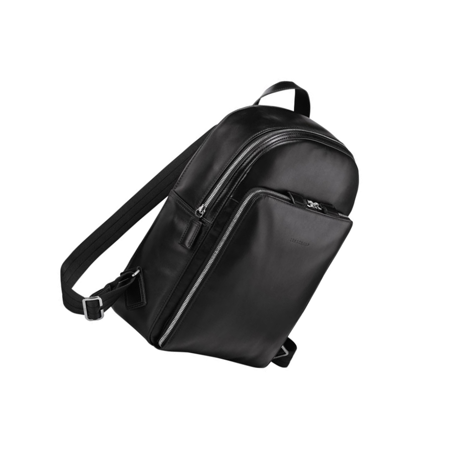 Mochilas Longchamp Baxi Hombre Negras | ES-AYTK629