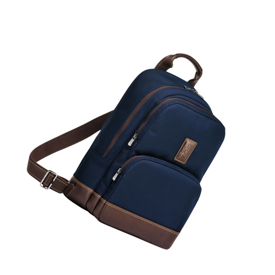 Mochilas Longchamp Boxford Hombre Azul Marino | ES-PEAB693