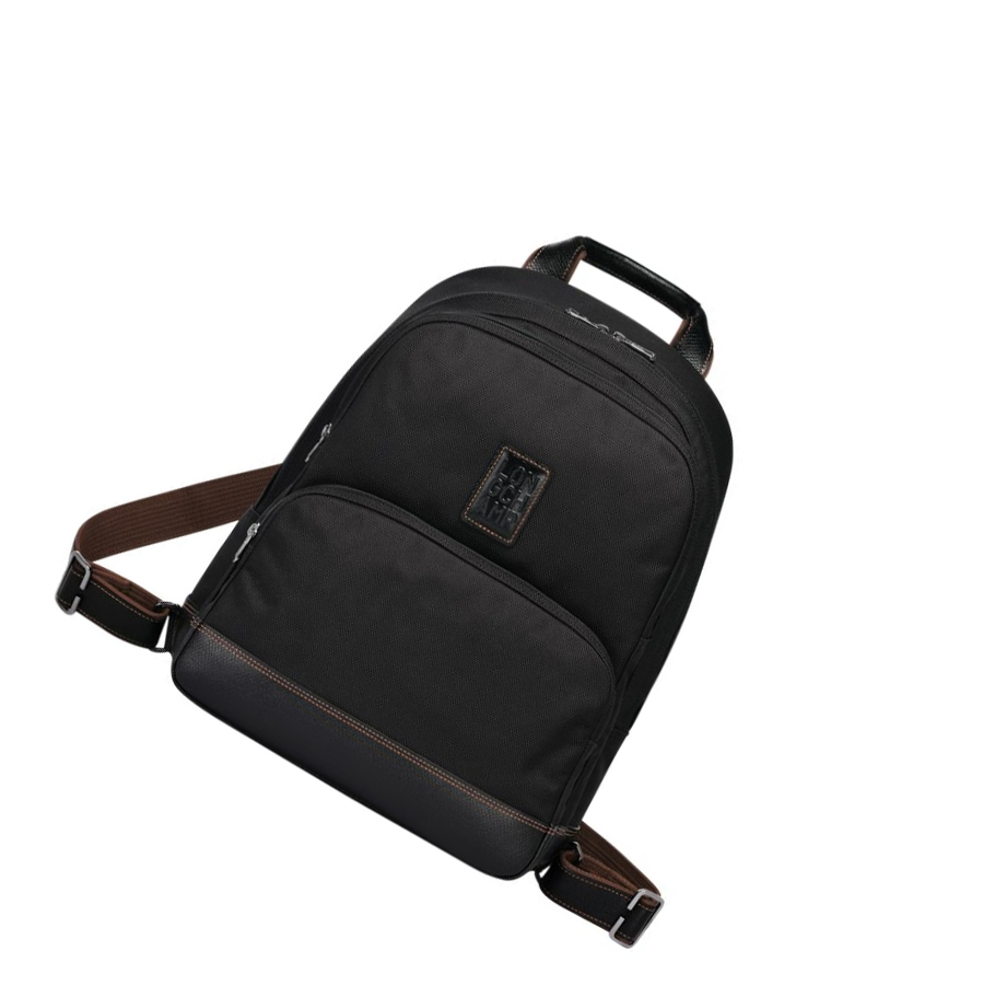 Mochilas Longchamp Boxford Hombre Negras | ES-NEJK980