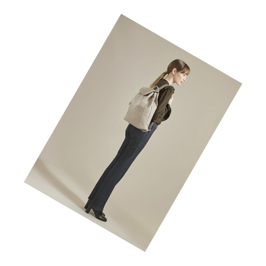 Mochilas Longchamp Le Foulonné Mujer Gris | ES-CQAT943
