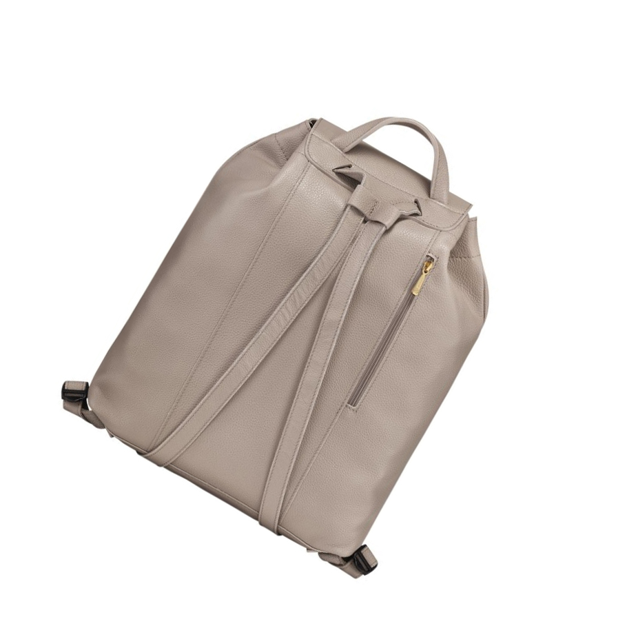 Mochilas Longchamp Le Foulonné Mujer Gris | ES-CQAT943