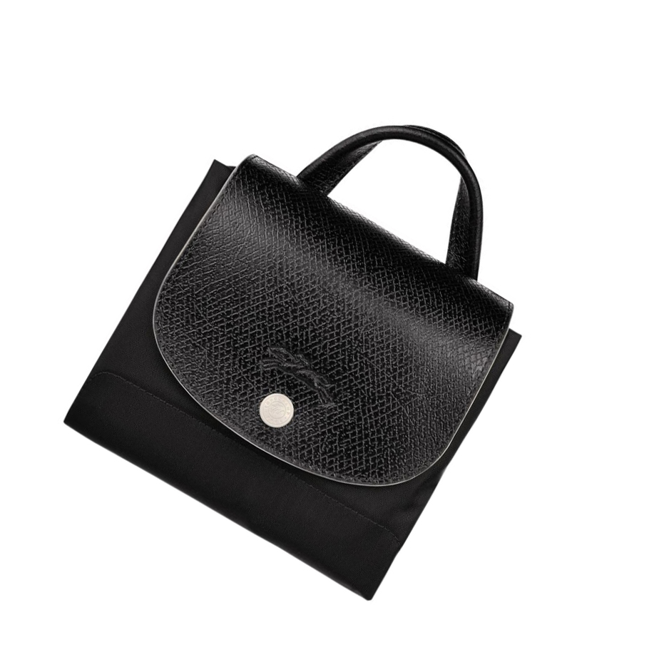 Mochilas Longchamp Le Pliage Club Mujer Negras | ES-DRHA641