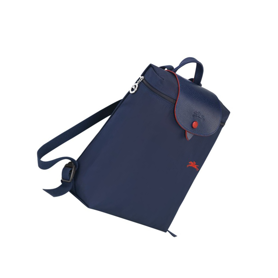 Mochilas Longchamp Le Pliage Club Mujer Azul Marino | ES-OBQZ503