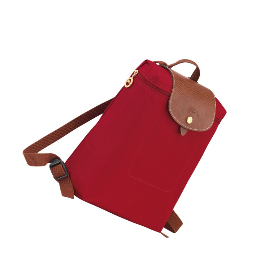 Mochilas Longchamp Le Pliage Original Mujer Rojas | ES-OCQH374
