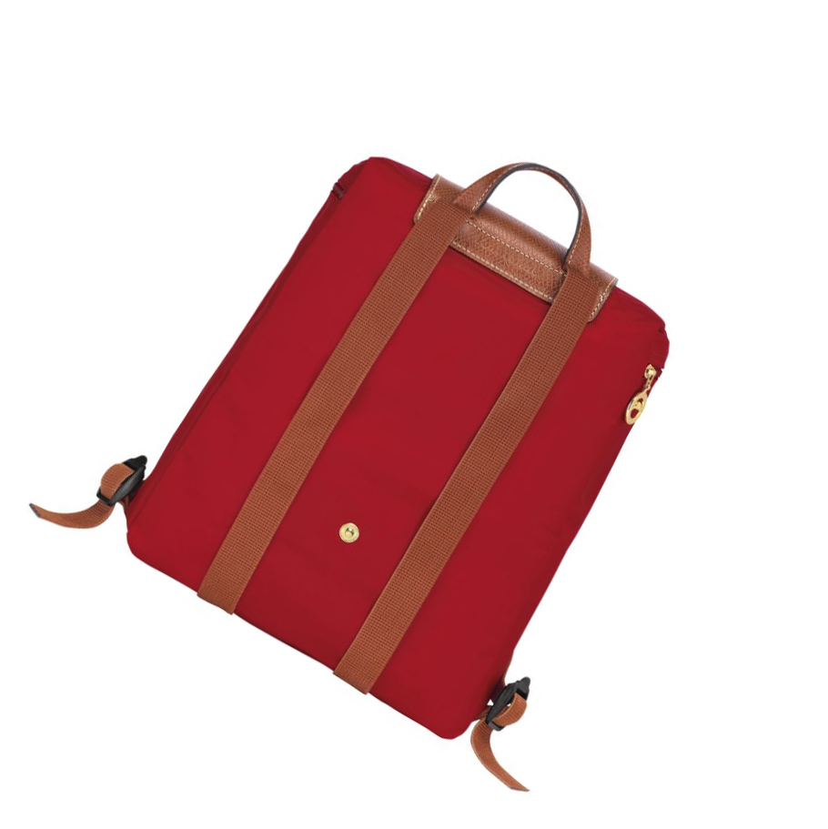 Mochilas Longchamp Le Pliage Original Mujer Rojas | ES-OCQH374