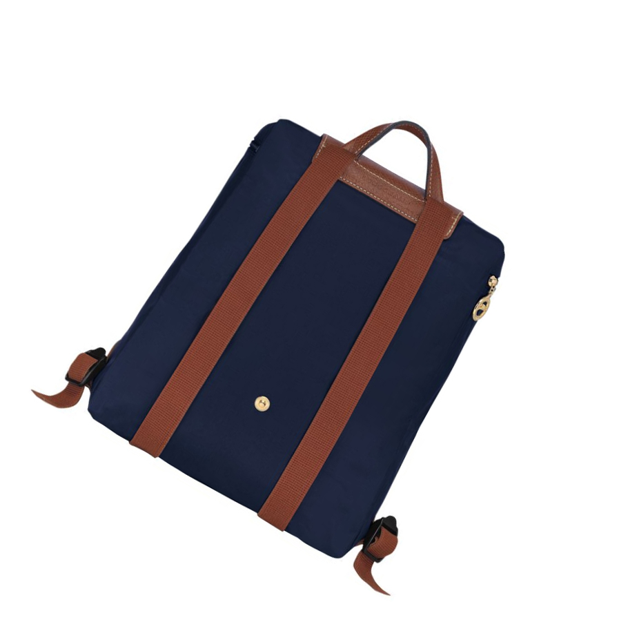 Mochilas Longchamp Le Pliage Original Mujer Azul Marino | ES-YUKS204