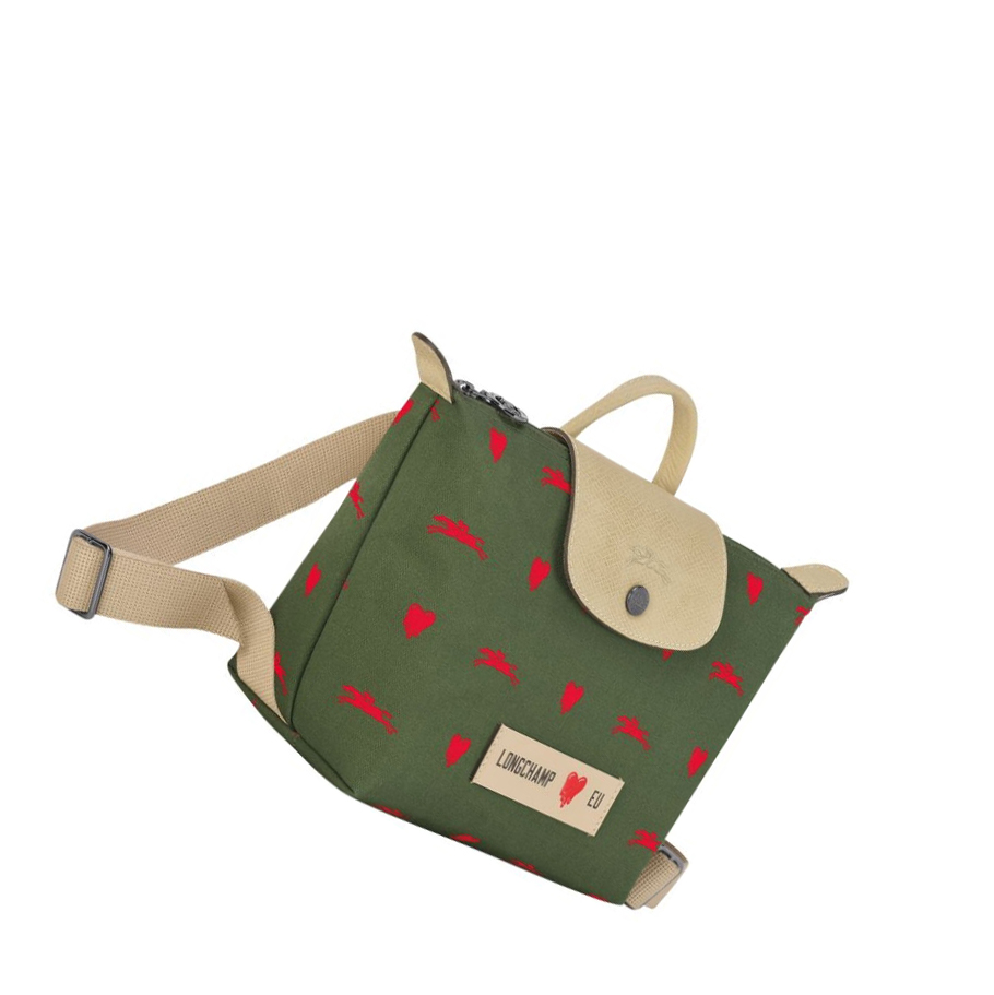 Mochilas Longchamp X Eu Mujer Verde Oliva | ES-LDBU197