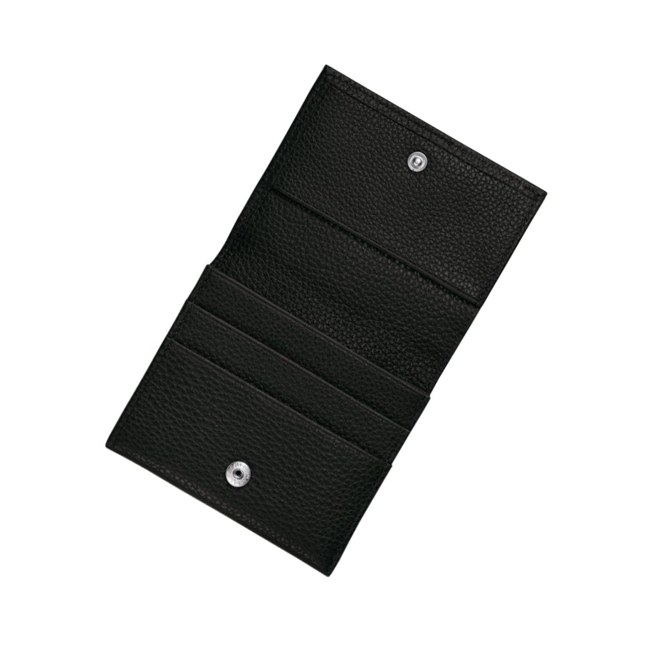 Monederos Longchamp Le Foulonné Hombre Negras | ES-VTMA690