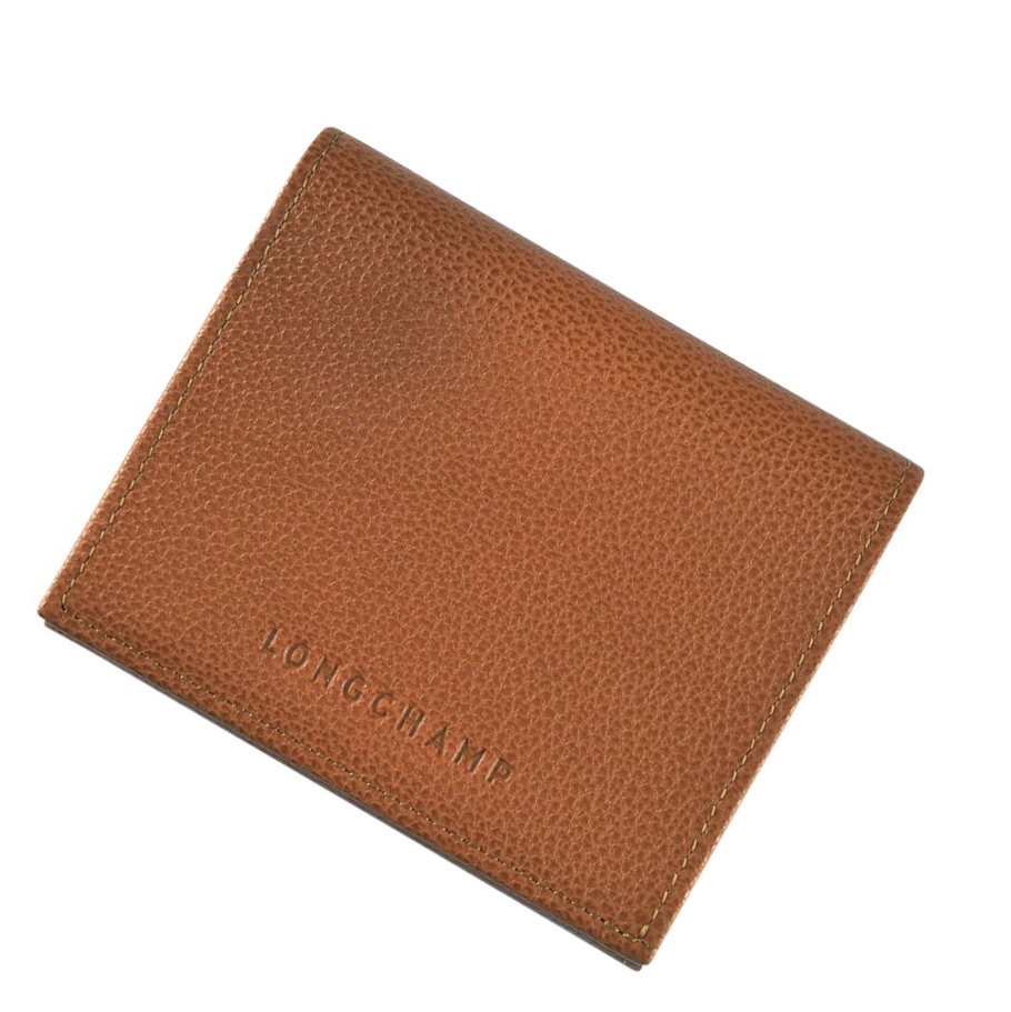 Monederos Longchamp Le Foulonné Mujer Marrones | ES-TGWS731
