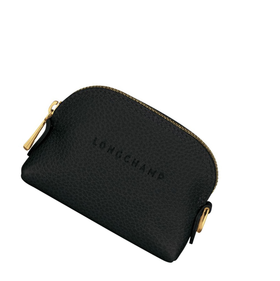 Monederos Longchamp Le Foulonné Mujer Negras | ES-KBOA743