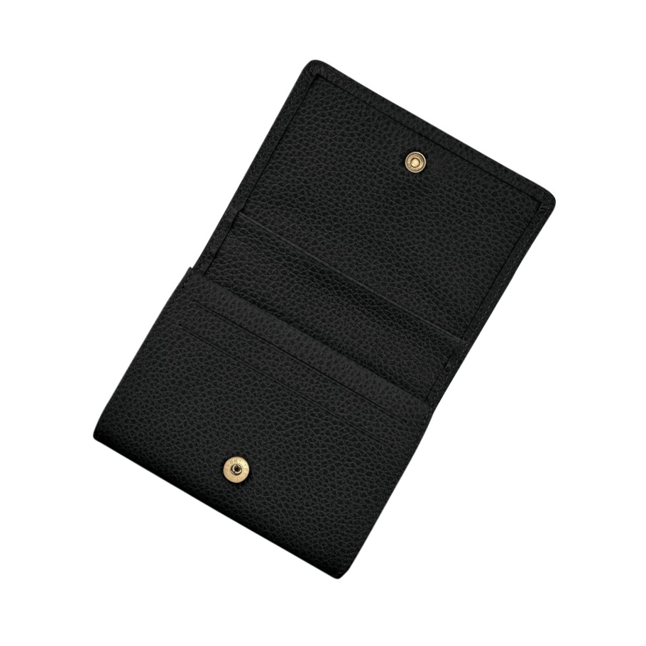 Monederos Longchamp Le Foulonné Mujer Negras | ES-PRDQ657